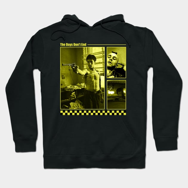 TAXI DRIVER - The days don't end Hoodie by Cero